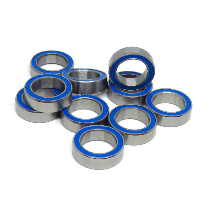 MR128-2RS blue mini ball bearing 8x12x3.5mm sealed micro bearings MR128RS ABEC3